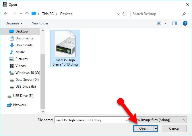 format thumb drive on windows for mac highs sierra